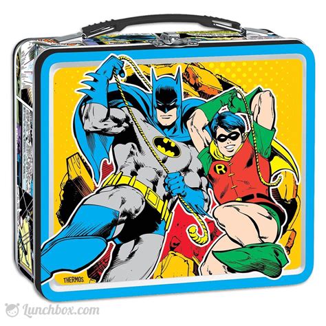 metal batman lunch box looks like a tv|batman backpack with lunch box.